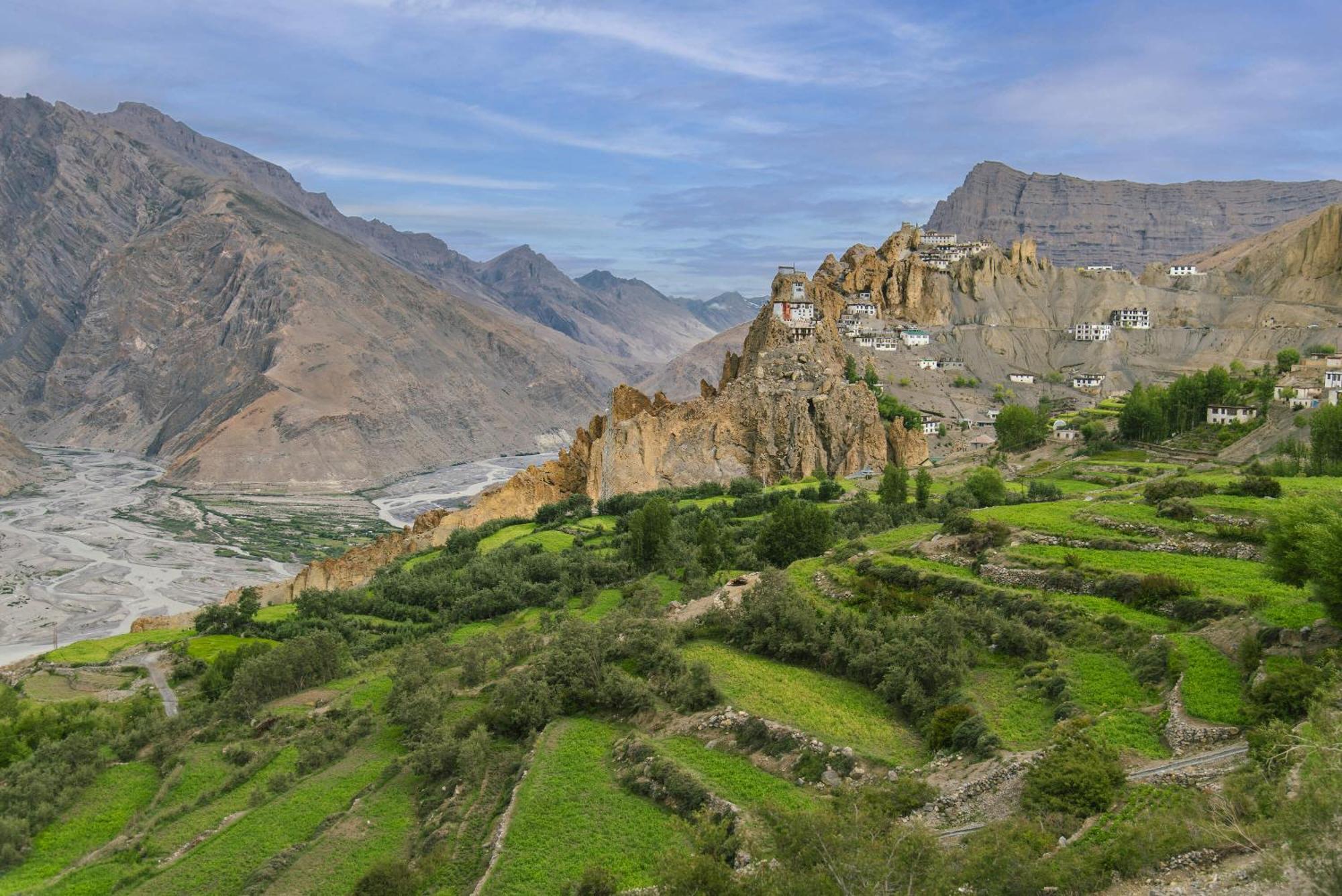 Echor Mud Huts Tabo, Spiti Valley Kaza Ngoại thất bức ảnh